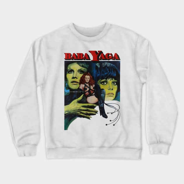 Baba Yaga Crewneck Sweatshirt by Ladevint Osten